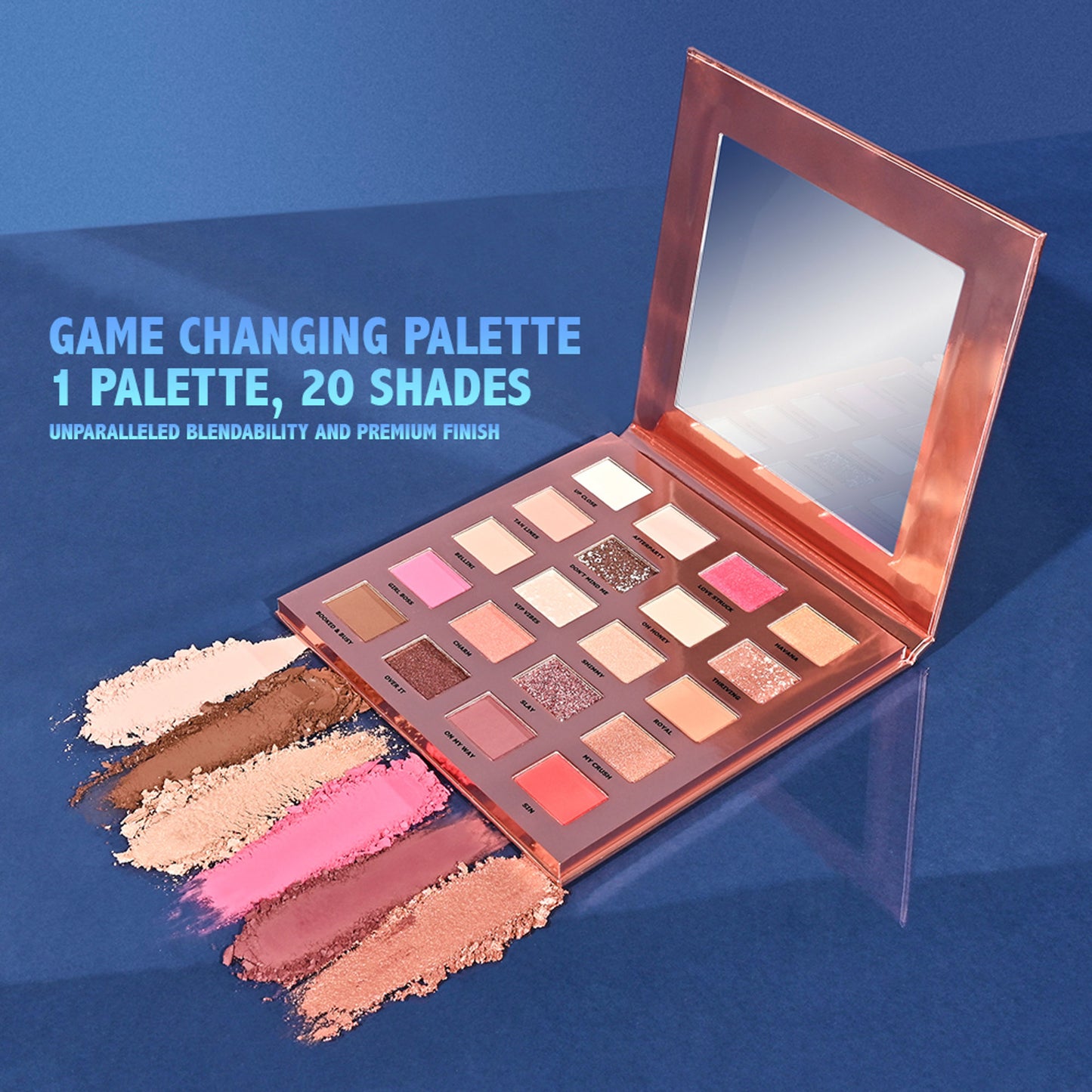 GLAM21 Muse Eyeshadow Palette - Trance - 01
