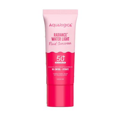 Aqualogica Radiance+ Oil Control Fluid Sunscreen SPF50+ PA++++