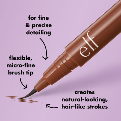e.l.f. Cosmetics Holy Strokes Micro-Fine Brow Pen - Soft Brown