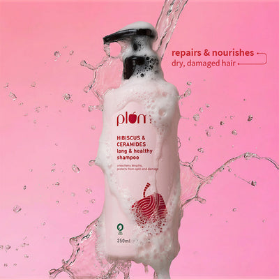 Hibiscus & Ceramides Shampoo for Dry & Damaged Hair