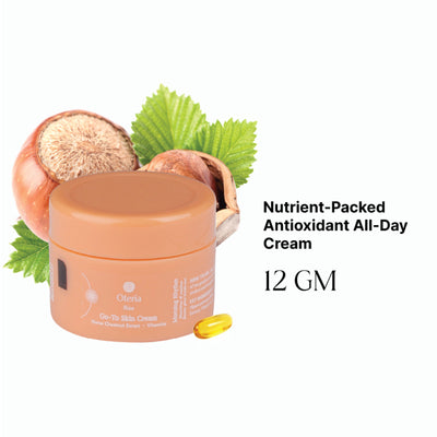 Oteria Go-To Skin Cream Vitamin A And E With Horse Chestnut Seed Extract For Glowing Skin