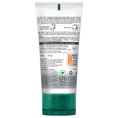 Himalaya Pollution Detox Charcoal Face Scrub