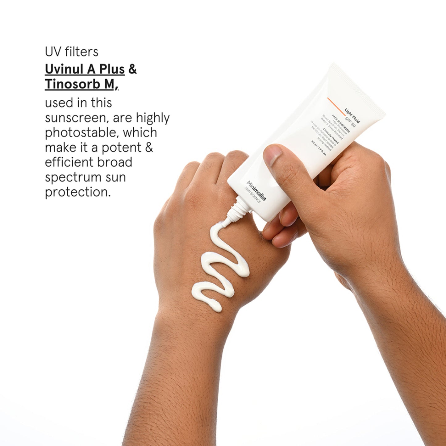 Minimalist Light Fluid SPF 50 Face Sunscreen