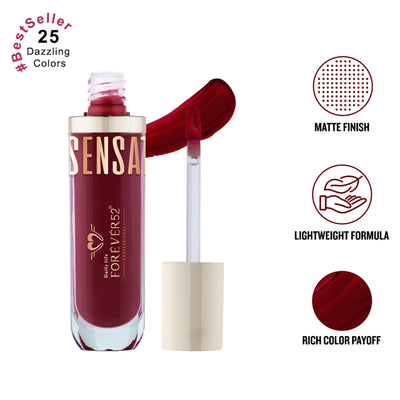 Daily Life Forever52 Sensational Lip Liquid Lipstick - Crimson Velvet-021