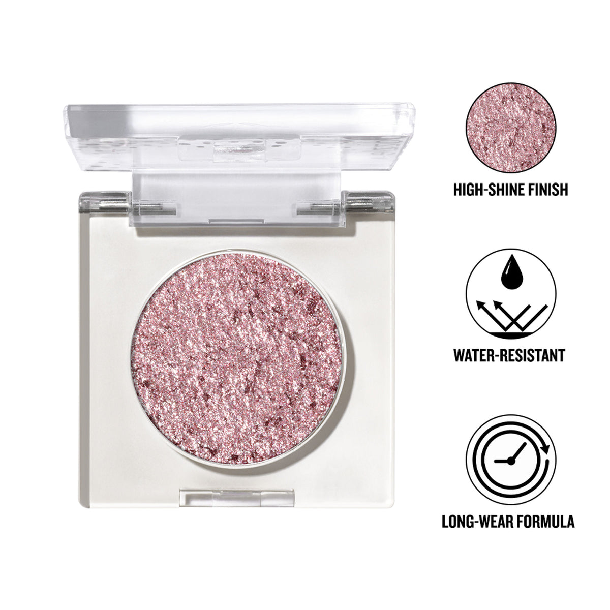 Daily Life Forever52 Dazzle Dot Cosmic Lilac eyeshadow palette with shimmering lilac and purple shades for eye makeup.