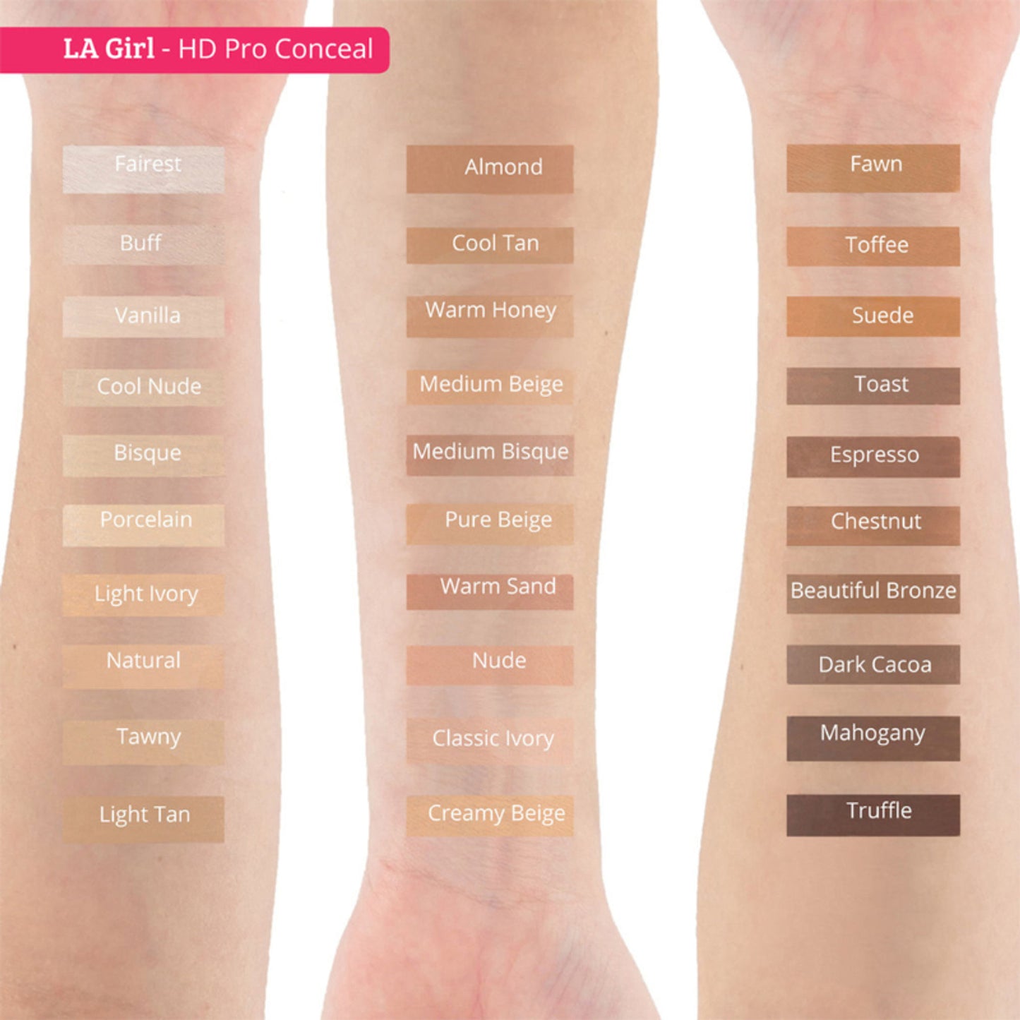 L.A Girl HD Pro Conceal - Champagne