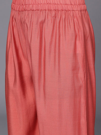 Indyancart VA Women Embroidered Kurta with Palazzos & Dupatta