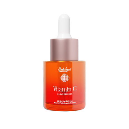 Indulgeo Essentials Vitamin C Glow Essence, Antioxidant - Rich Skin Brightening Face Serum