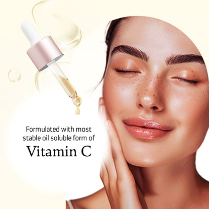 Indulgeo Essentials Vitamin C Glow Essence, Antioxidant - Rich Skin Brightening Face Serum