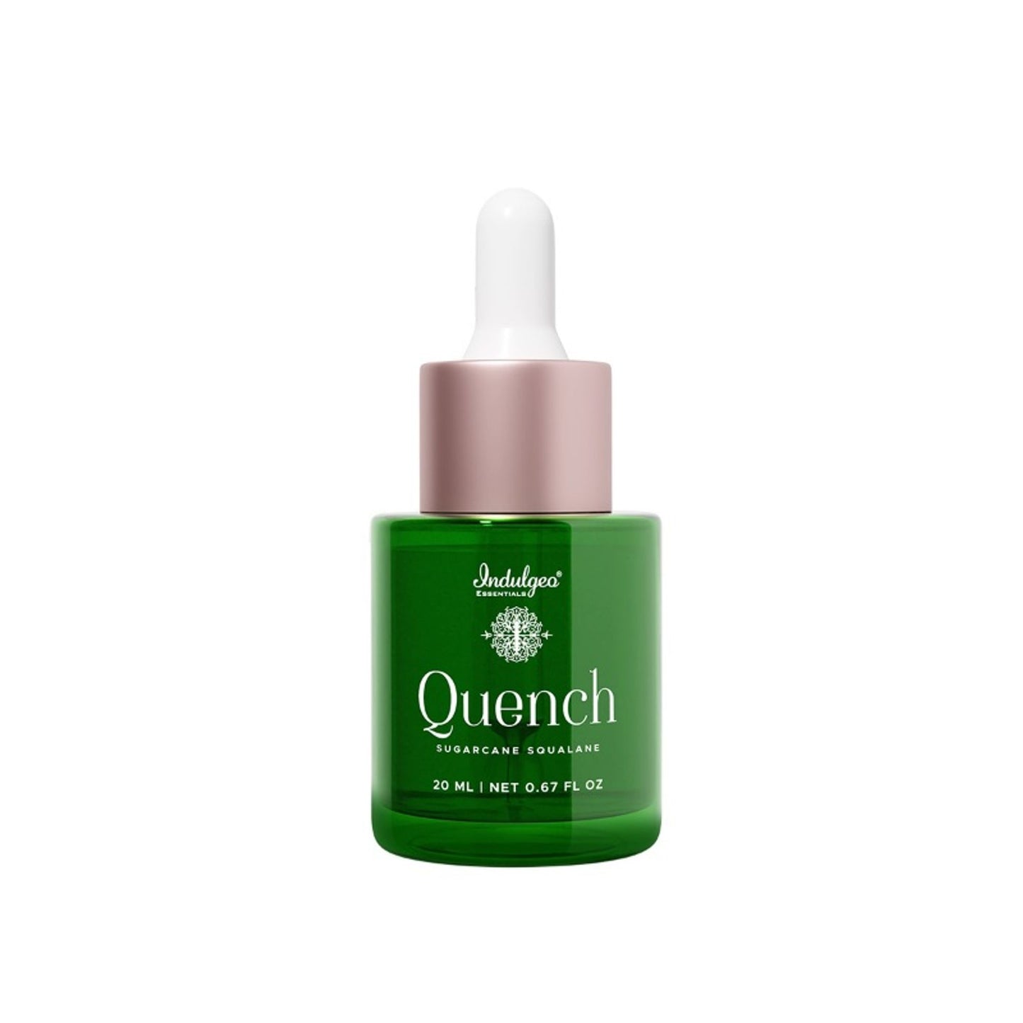 Indulgeo Essentials 100% Sugarcane Quench Squalane - Lightweight Non Sticky Moisturizing Oil