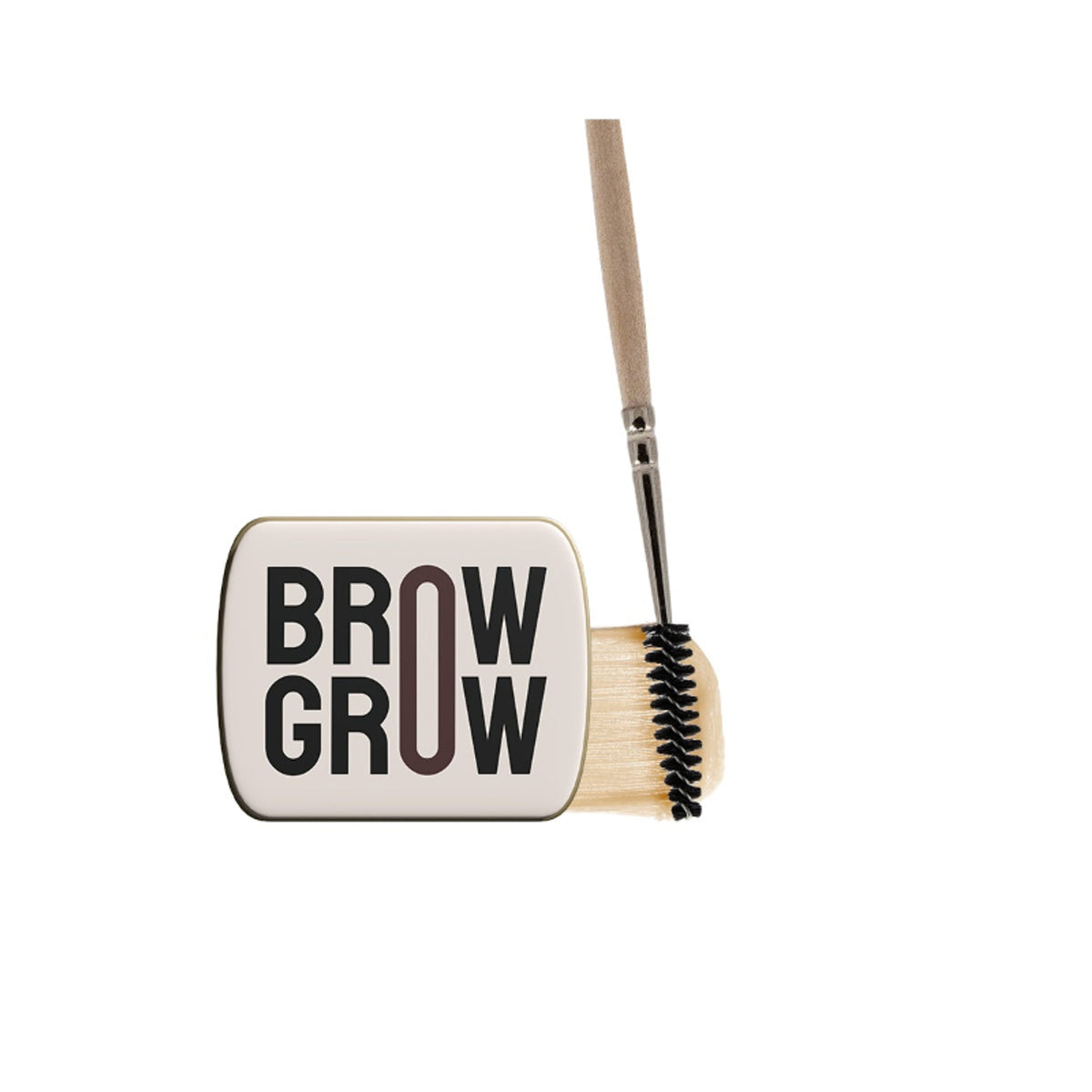 Indulgeo Essentials Brow Grow - Brow Growth Enhancer with 2 Spoolies - Promotes Eyebrow Growth