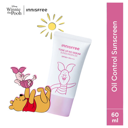 Innisfree Tone Up No Sebum Sunscreen EX SPF 50+ - Matte Oil Control