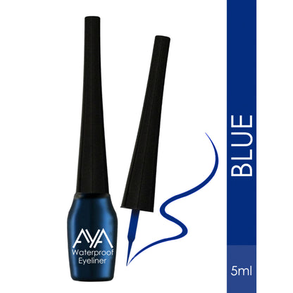 AYA Waterproof Eyeliner - Golden, Silver, Blue (Set of 3)