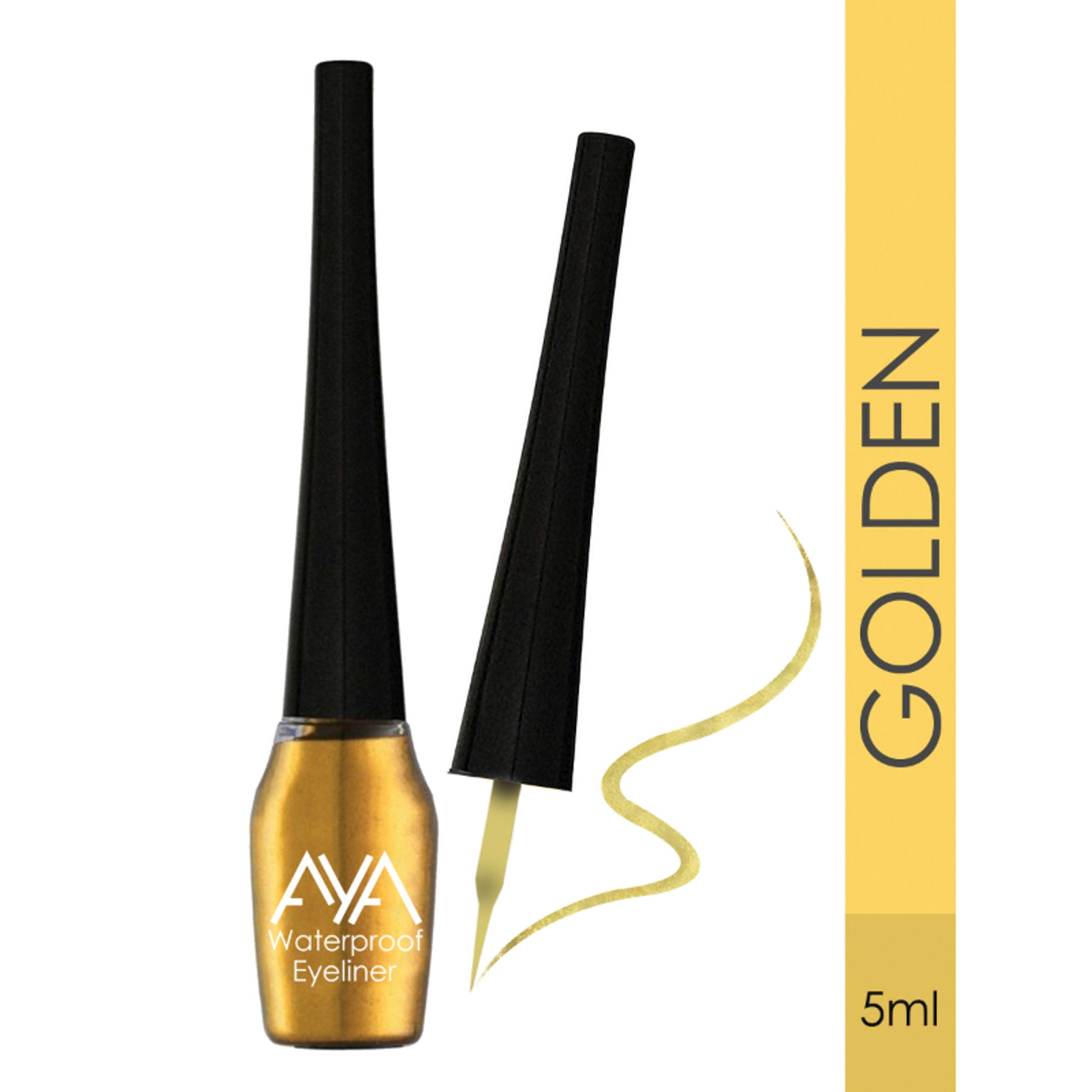 AYA Waterproof Eyeliner - Golden, Silver, Blue (Set of 3)
