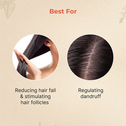 Vedix Bhringraj Booster Hair Oil - Hair Growth & Thick Hair - Saha Bhringraj Booster Oil