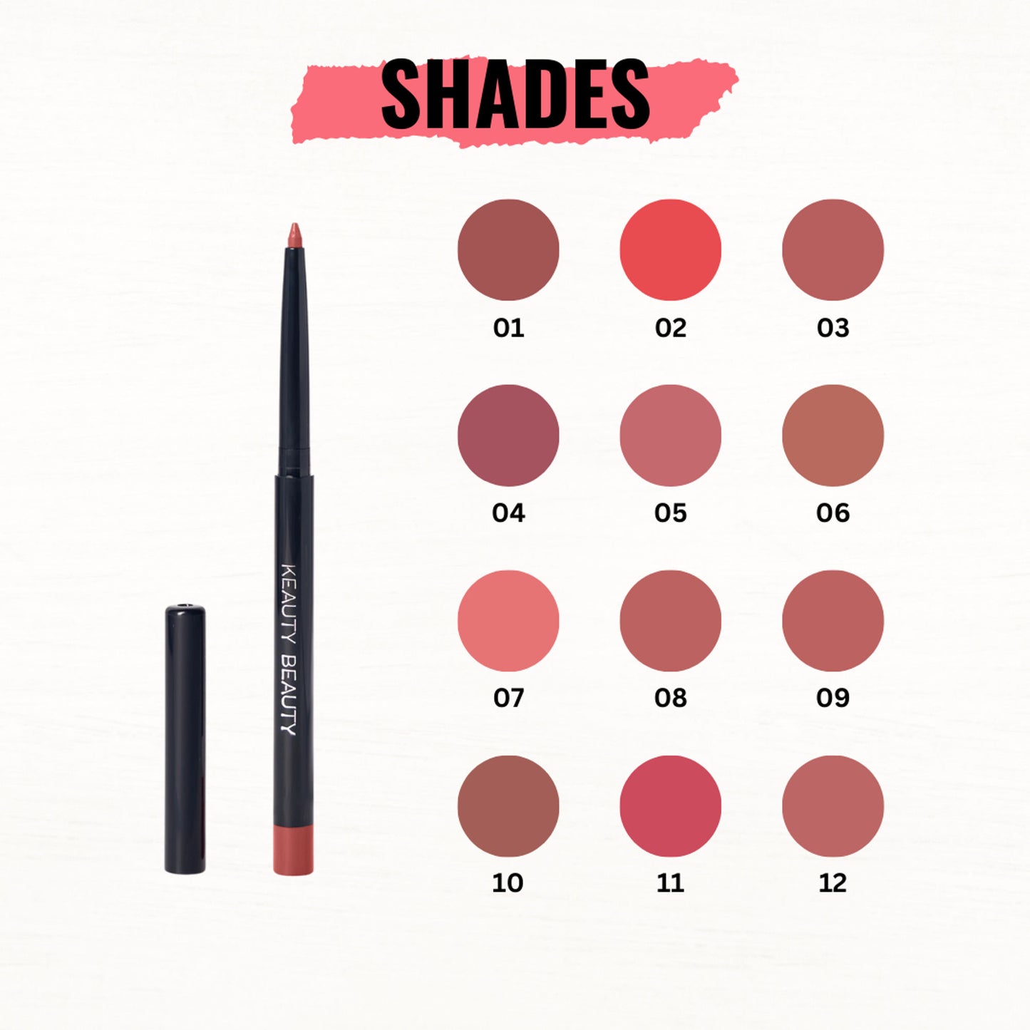 Keauty Beauty Lip Liner - Marigold 02