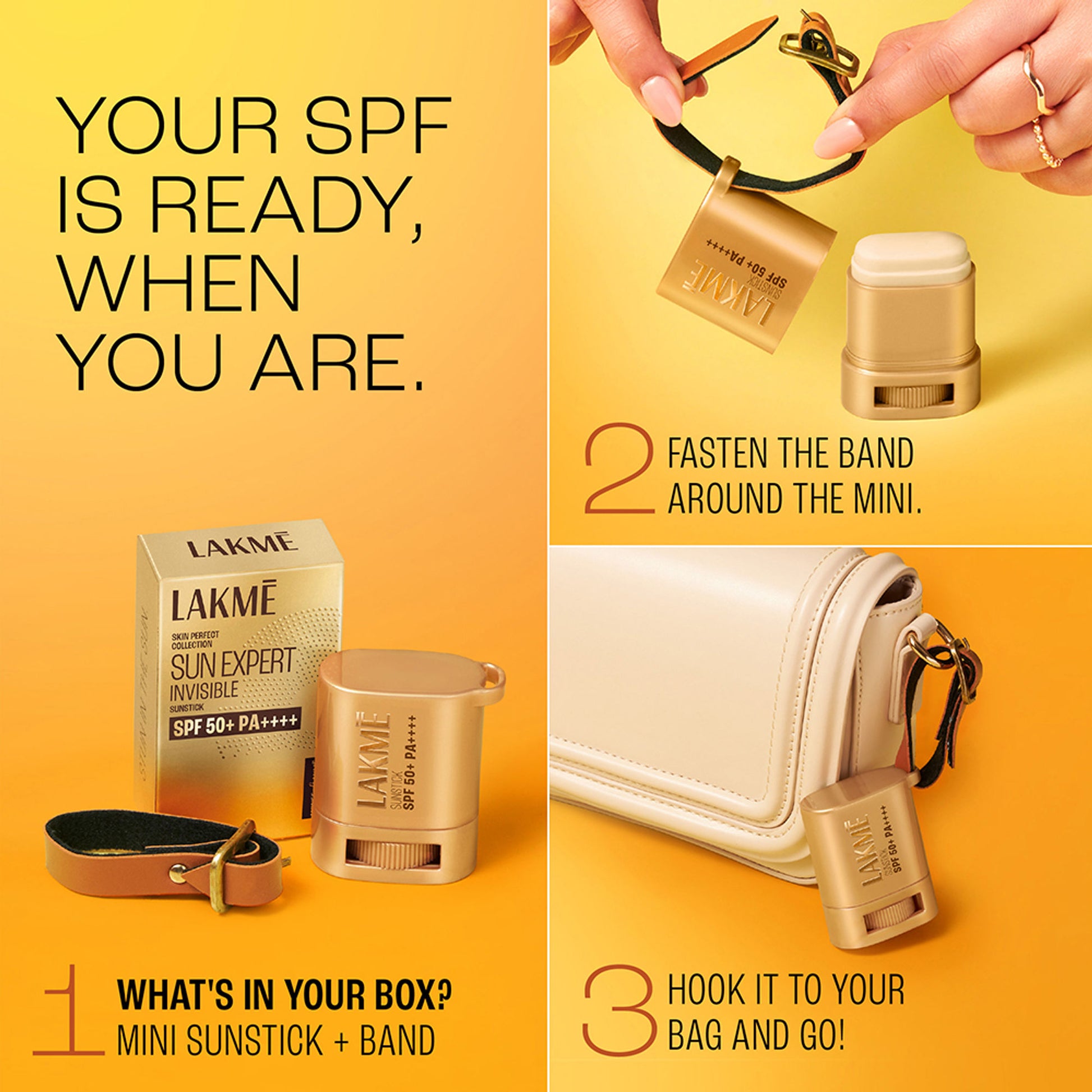 Lakme Sun Expert Invisible Sunstick SPF 50+ PA++++