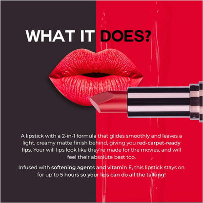 Colorbar Velvet Matte Lipstick - D Surprise!