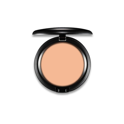 Rude Cosmetics Stop The Pressed Powder in Cool Beige 07, a compact powder with a smooth, matte finish and beige shade.