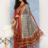 Dhiyona VA Women's Floral Yoke Design Regular Gotta Patti Kurta with Trousers & With Dupatta