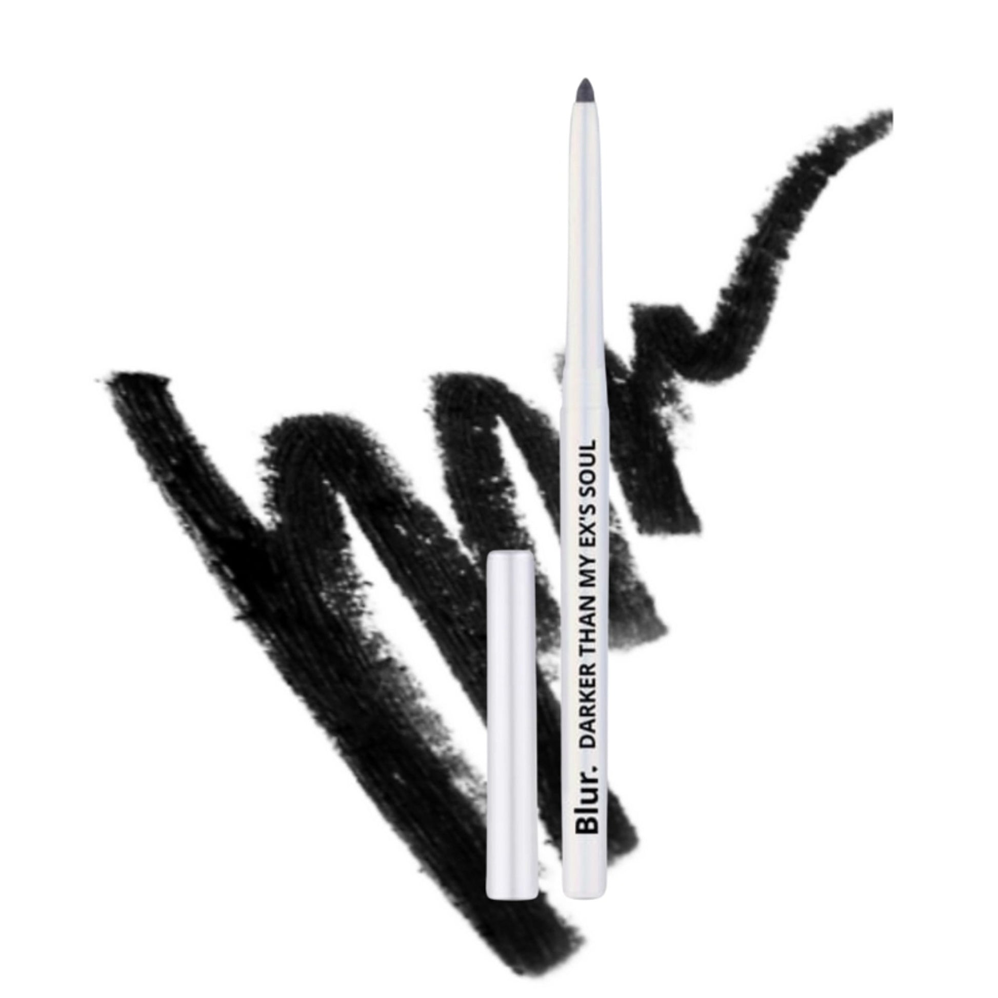BLUR INDIA Darker Than My Ex'S Soul Kajal & Lipliner - Black