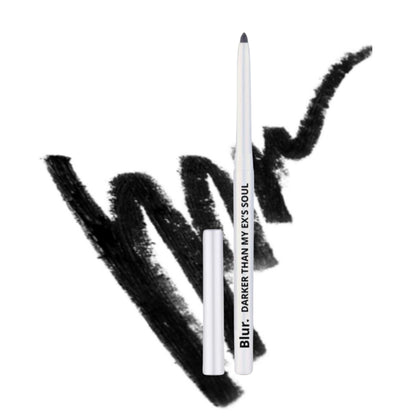BLUR INDIA Darker Than My Ex'S Soul Kajal & Lipliner - Black