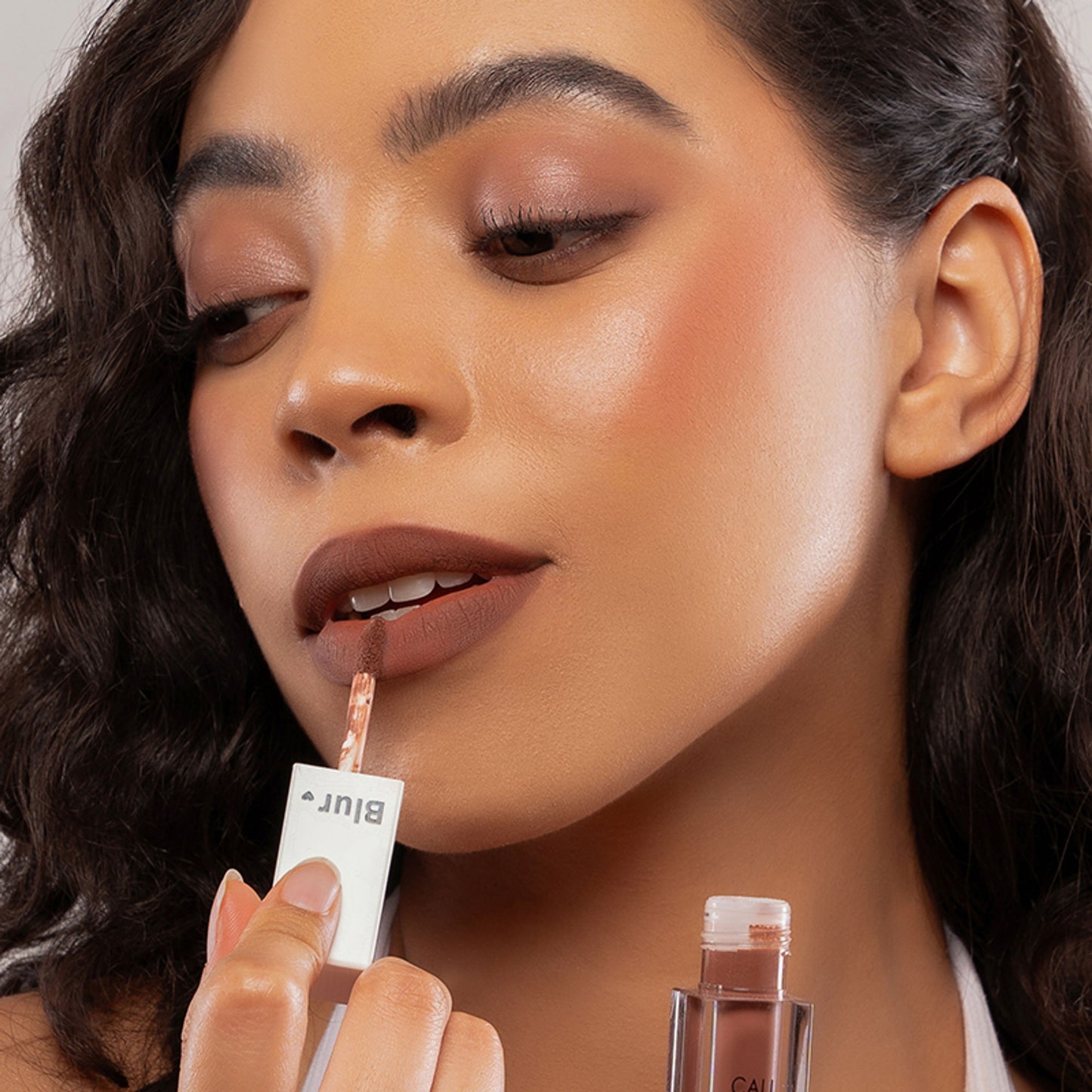 BLUR INDIA Call Me Daddy Nude Matte Liquid Lipsticks - Deep Brown