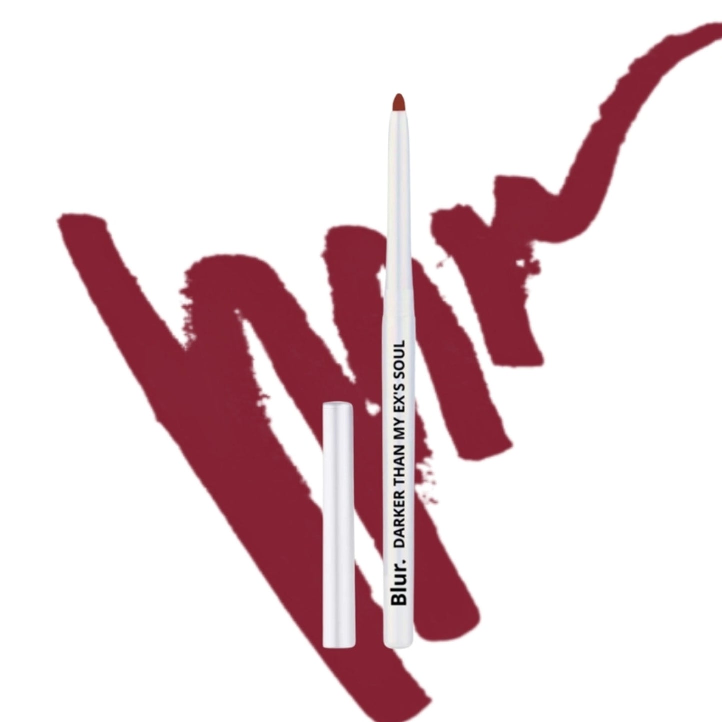 BLUR INDIA Darker Than My Ex'S Soul Kajal & Lipliner - Deep Pink