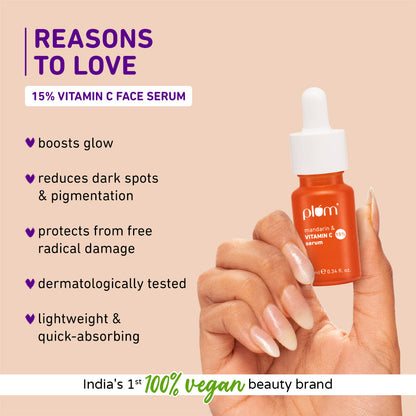 Every Day Glow & Bright Serum Duo | With 10% Niacinamide Serum & 15% Vitamin C Serum