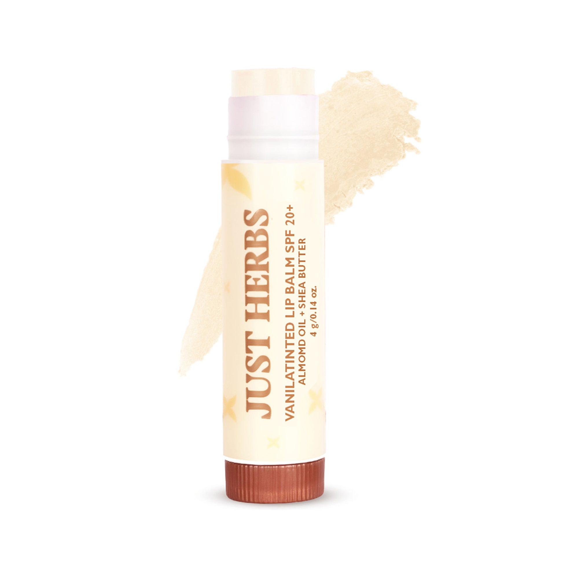 Just Herbs Tinted Lip Balms Spf 20+ - Vanilla