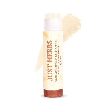Just Herbs Tinted Lip Balms Spf 20+ - Vanilla