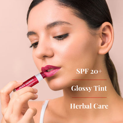 Just Herbs Tinted Lip Balms Spf 20+ - Beetroot