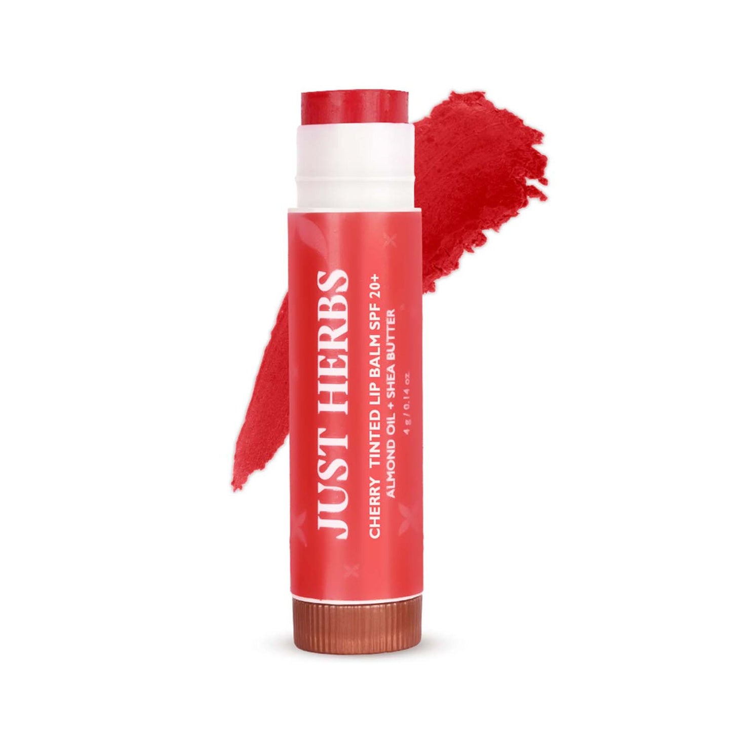Just Herbs Tinted Lip Balms Spf 20+ - Cherry