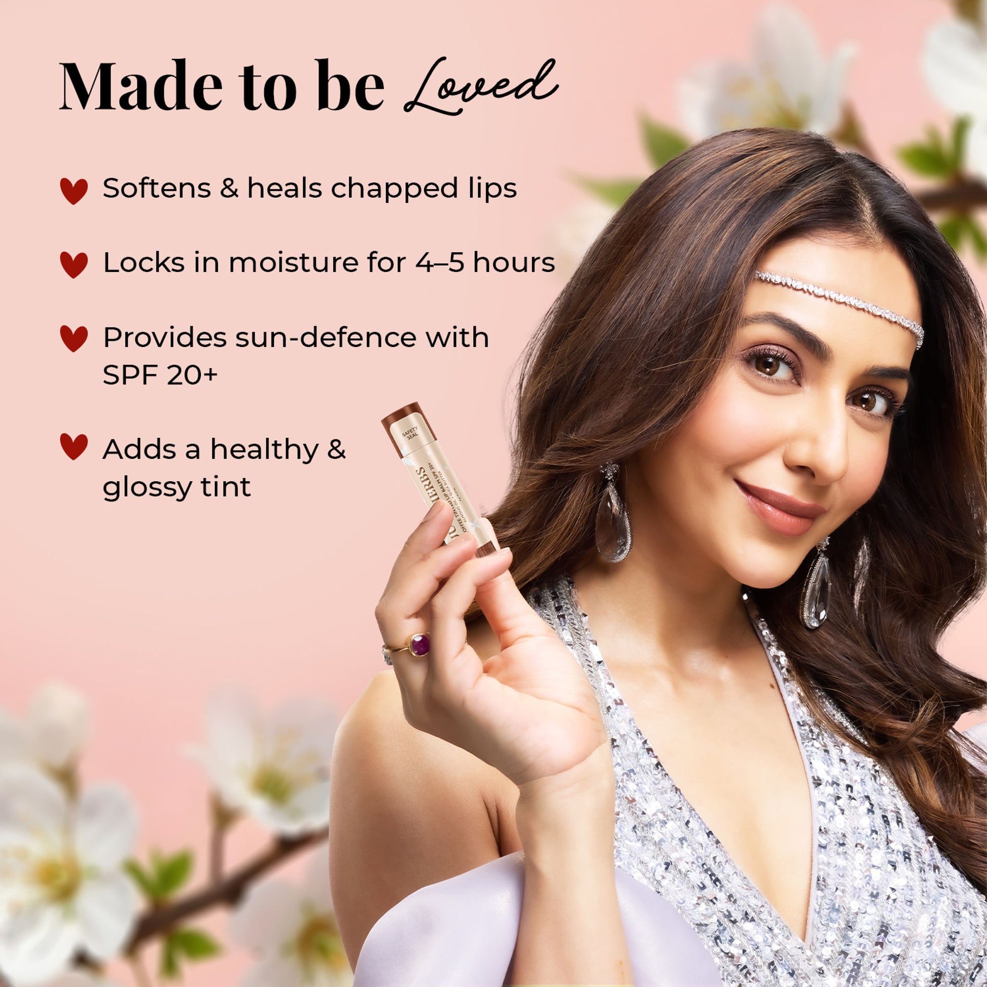 Just Herbs Tinted Lip Balms Spf 20+ - Coffee