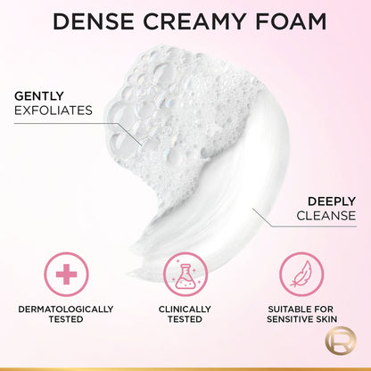 L'Oreal Paris Glycolic Bright Daily Foaming Face Cleanser With Glycolic Acid For Dull Skin