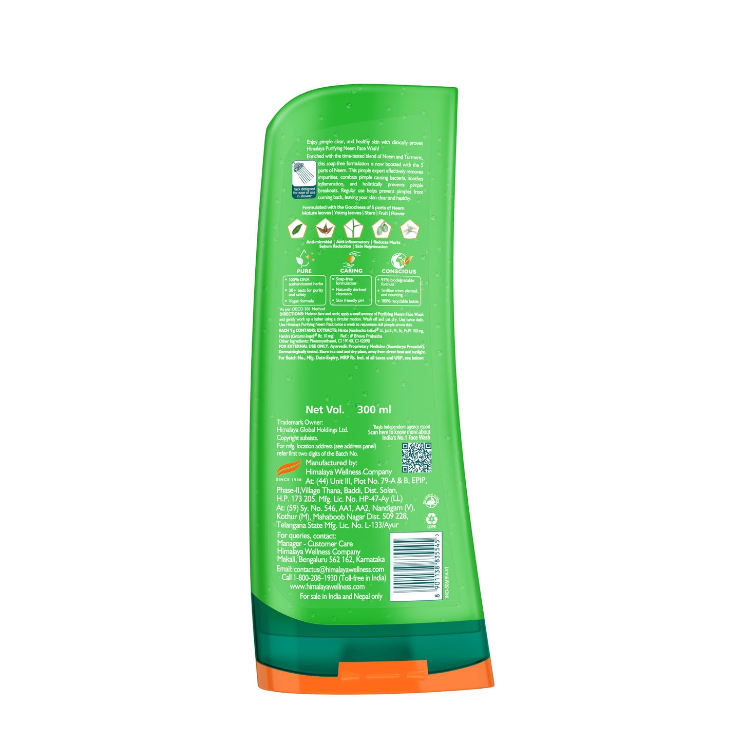 Himalaya Purifying Neem Face Wash