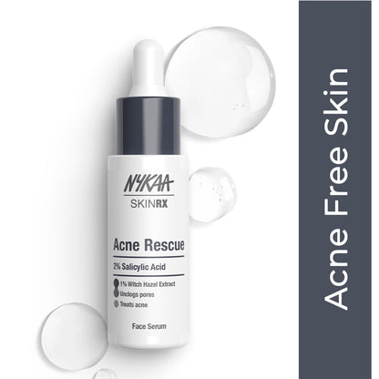 Nykaa SKINRX 2% Salicylic Acid Face Serum For Acne, Blackheads, Whiteheads & Clear Skin