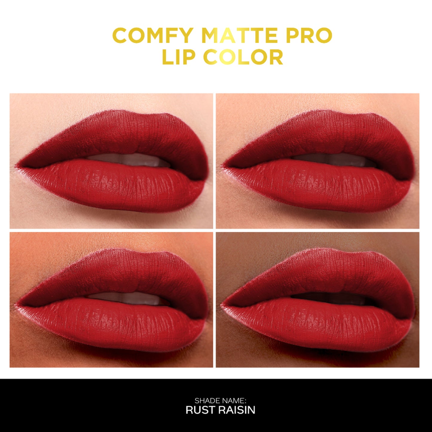 Faces Canada Comfy Matte Pro Liquid Lipstick - Rust Raisin 02