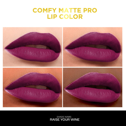 Faces Canada Comfy Matte Pro Liquid Lipstick - Raise Your Wine 03