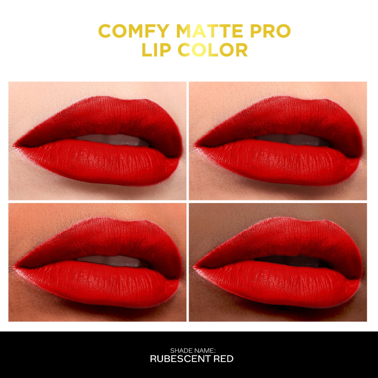 Faces Canada Comfy Matte Pro Liquid Lipstick - Rubescent Red 04