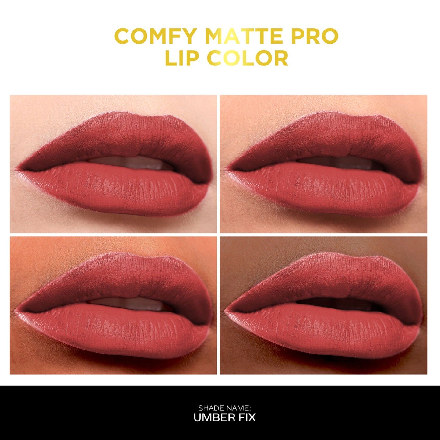 Faces Canada Comfy Matte Pro Liquid Lipstick - Umber Fix 10