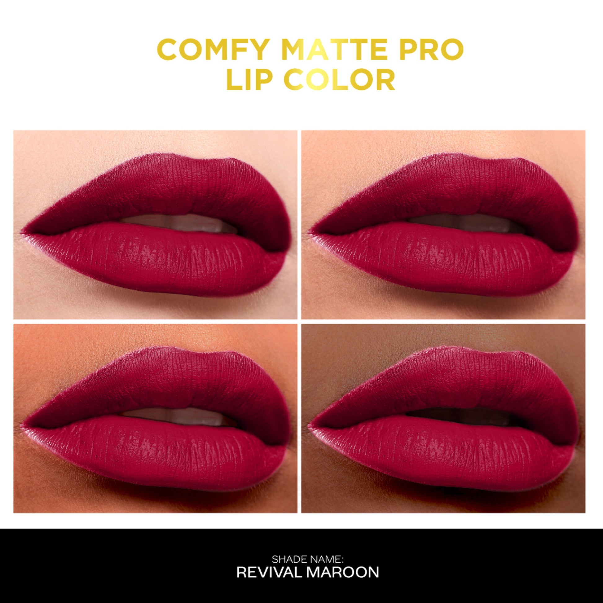 Faces Canada Comfy Matte Pro Liquid Lipstick - Revival Maroon 14