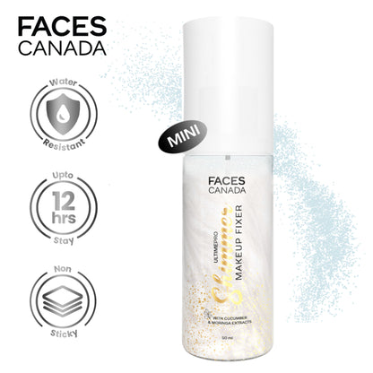 Faces Canada Ultime Pro Shimmer Makeup Fixer Mini