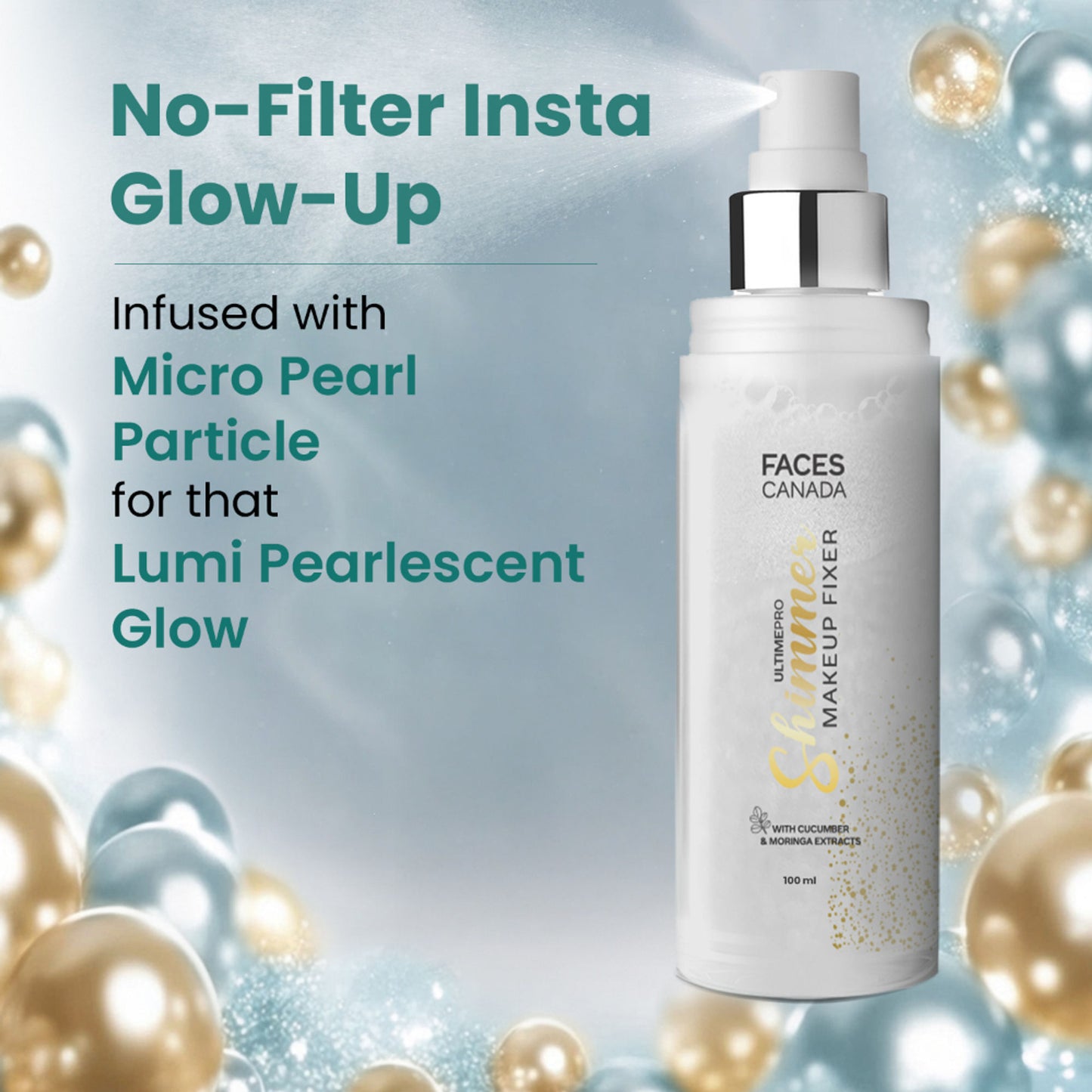 Faces Canada Ultime Pro Shimmer Makeup Fixer Mini