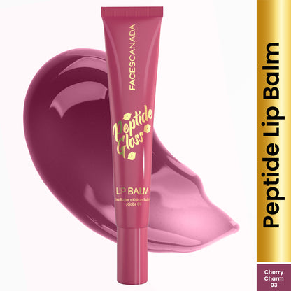 Faces Canada Peptide Gloss Lip Balm - Cherry Charm 03