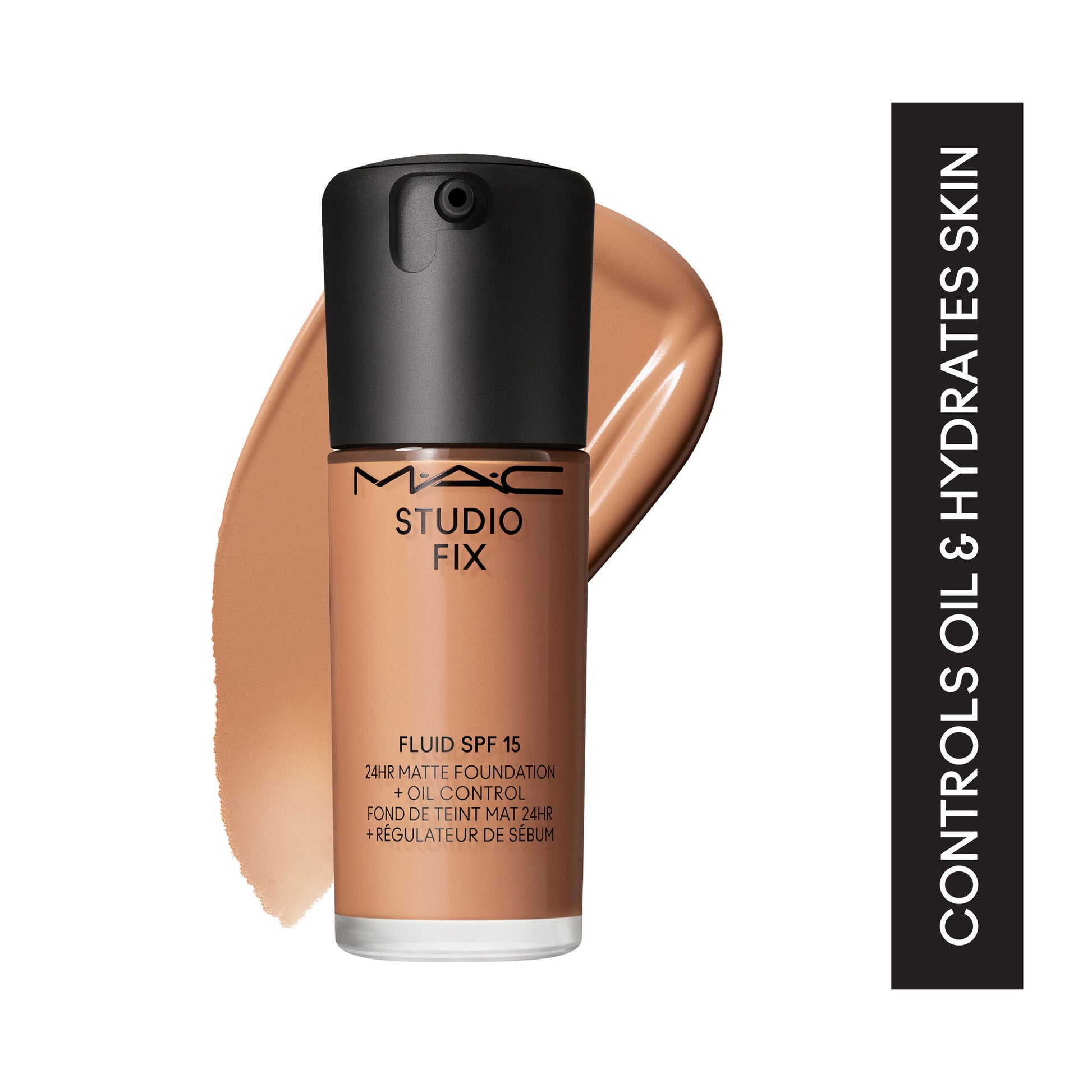 M.A.C Studio Fix Fluid SPF 15 Soft Matte Foundation With Hyaluronic Acid - NW 30