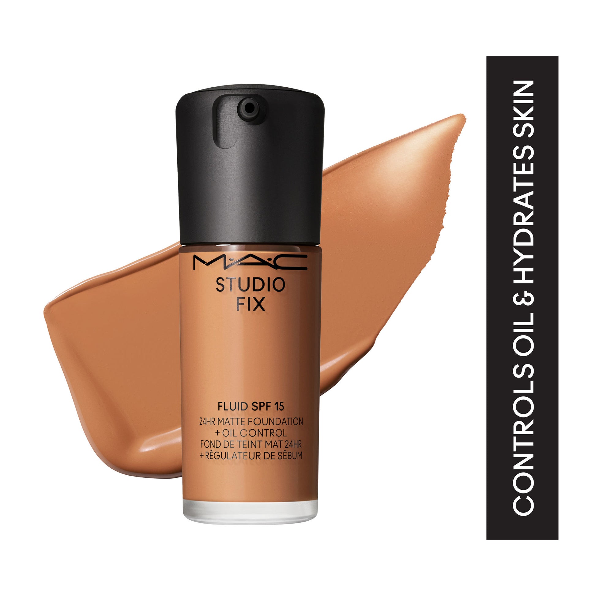 M.A.C Studio Fix Fluid SPF 15 Soft Matte Foundation With Hyaluronic Acid - NW 35