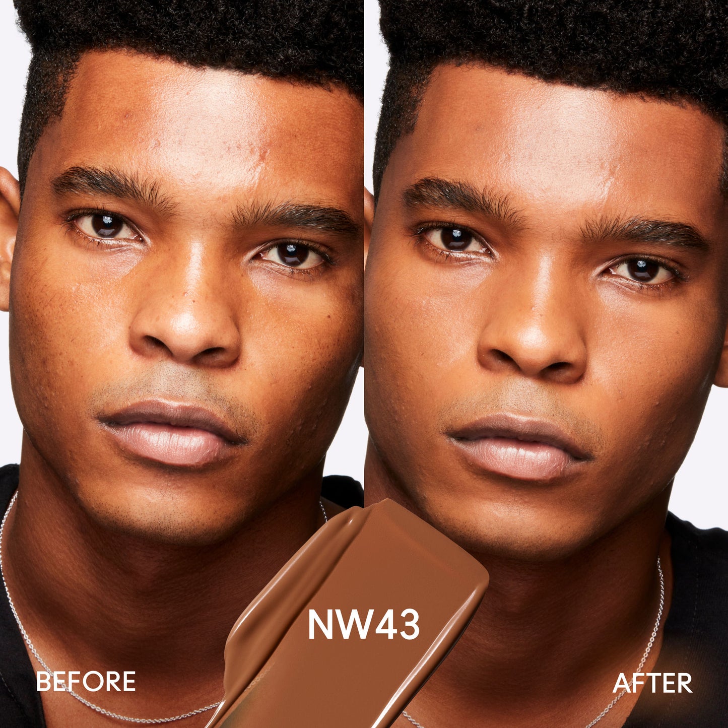 M.A.C Studio Fix Fluid SPF 15 Soft Matte Foundation With Hyaluronic Acid - NW 43