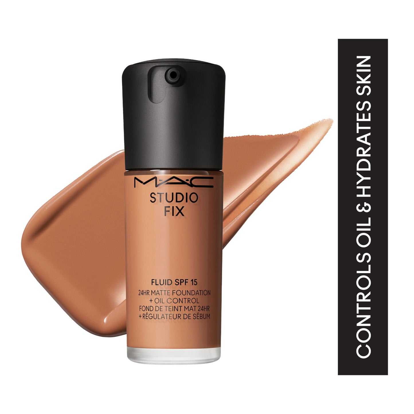 M.A.C Studio Fix Fluid SPF 15 Soft Matte Foundation With Hyaluronic Acid - NW 33
