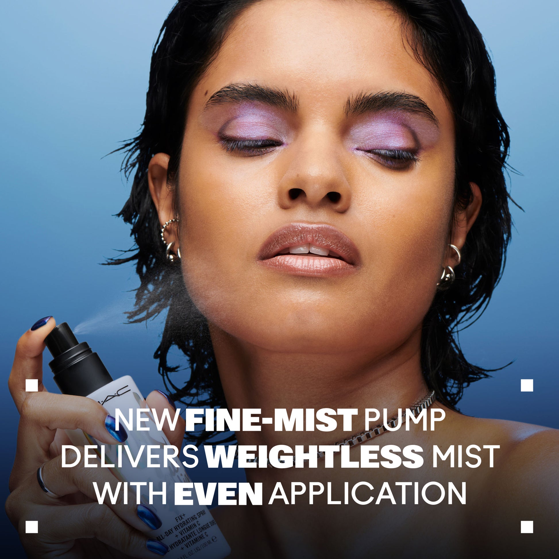 M.A.C Prep + Prime Fix+ Setting Spray - Magic Radiance (Makeup Fixer) With Hyaluronic Acid